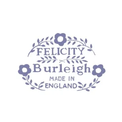 Blue Felicity 2 Tier Cake Stand