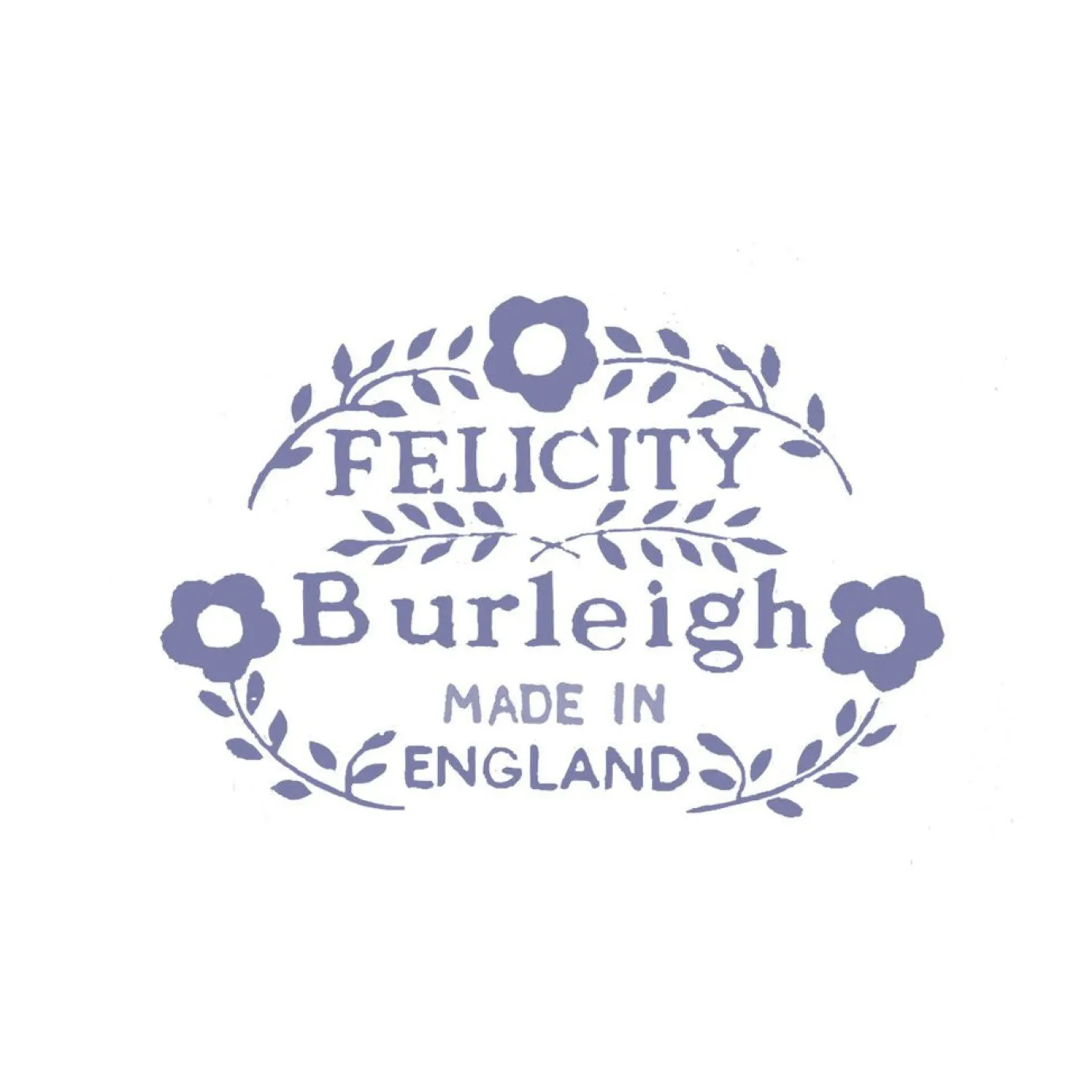 Blue Felicity 2 Tier Cake Stand