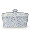 Blue Felicity Butter Dish