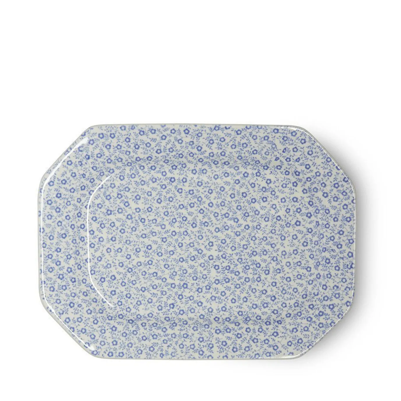 Blue Felicity Small Rectangular Platter
