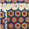 Blue House Birthday Card