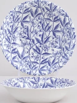 Blue Prunus Cereal Bowl