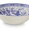 Blue Regal Peacock Cereal Bowl