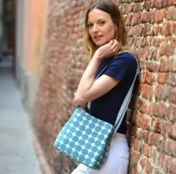 Blue Spot Logan Bag