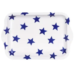Blue Stars Small Tin Tray