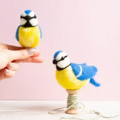 Blue Tits Needle Felting Kit