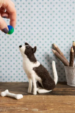 Border Collie Needle Felting Kit