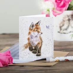 'Born to be Wild' Fox Gift Enclosure Card
