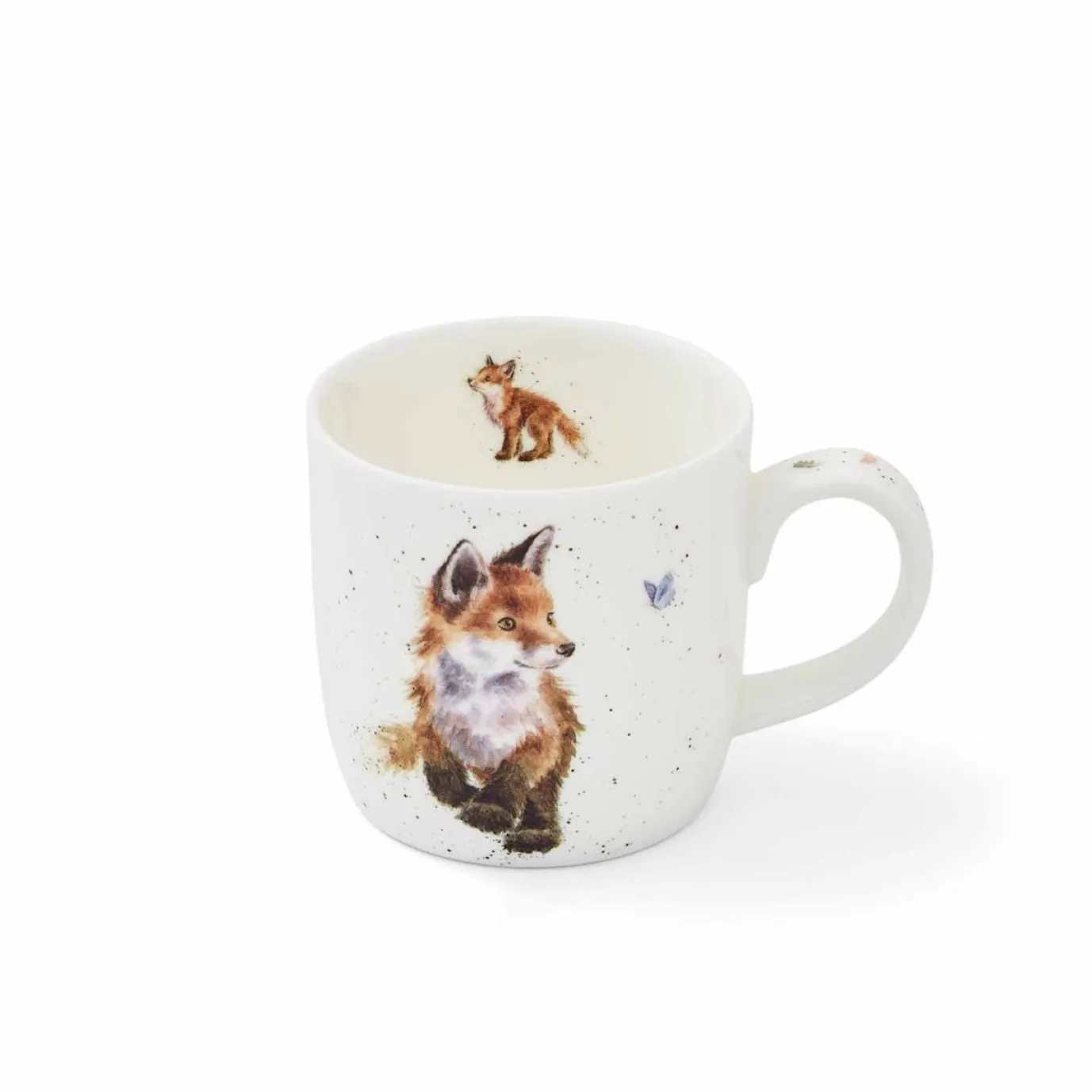 'Born to be Wild' Fox Small Bone China Mug (11oz)