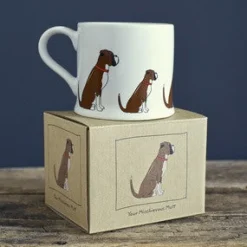 Boxer Mug Boxed