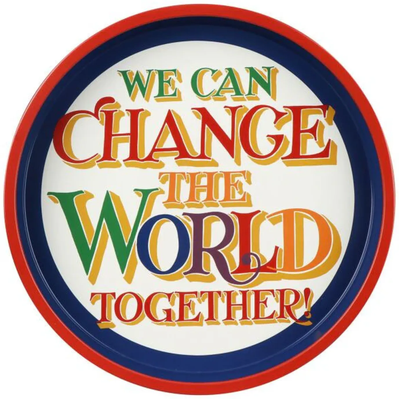 Brighter World Deepwell Tin Tray