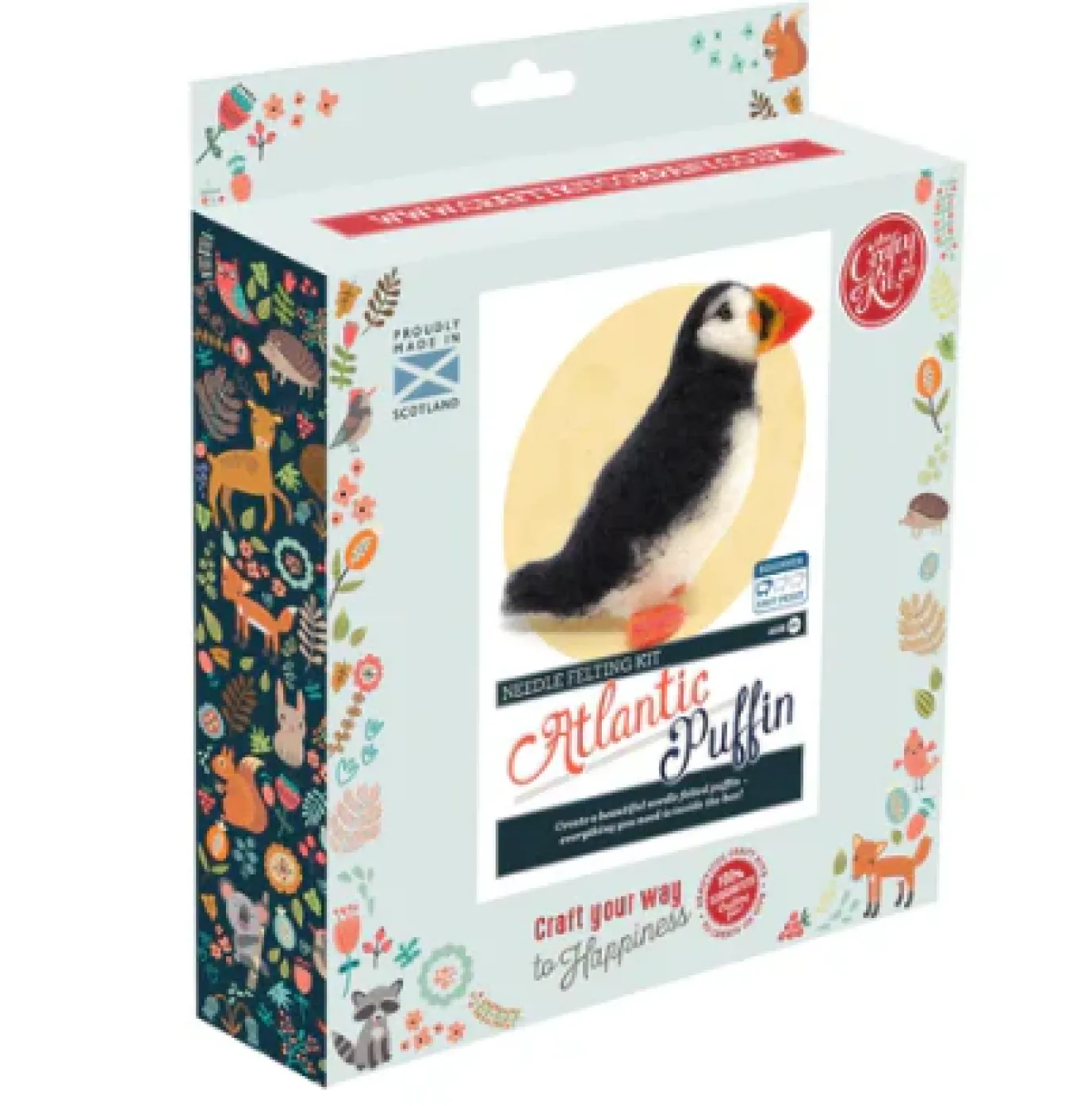 British Birds - Atlantic Puffin Needle Felting Kit