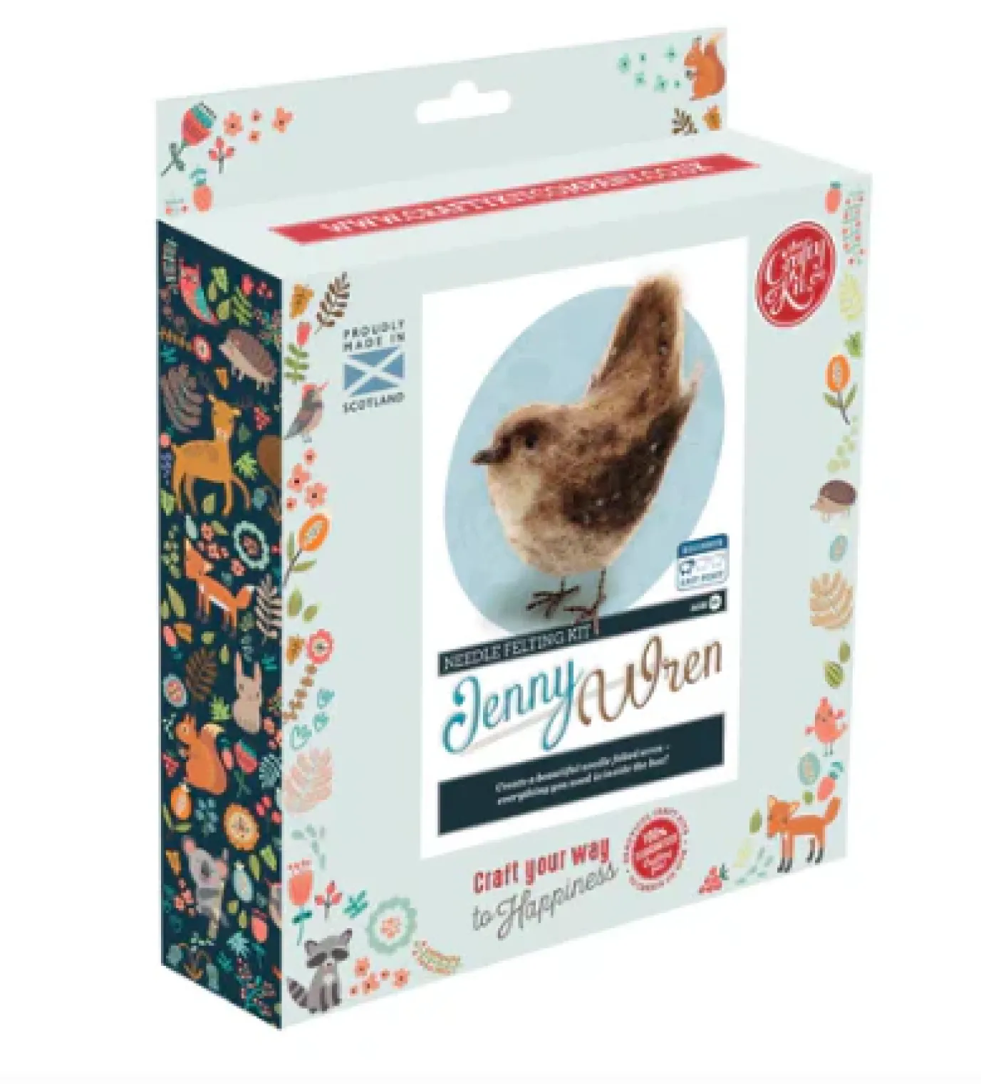 British Birds - Jenny Wren Needle Felting Kit