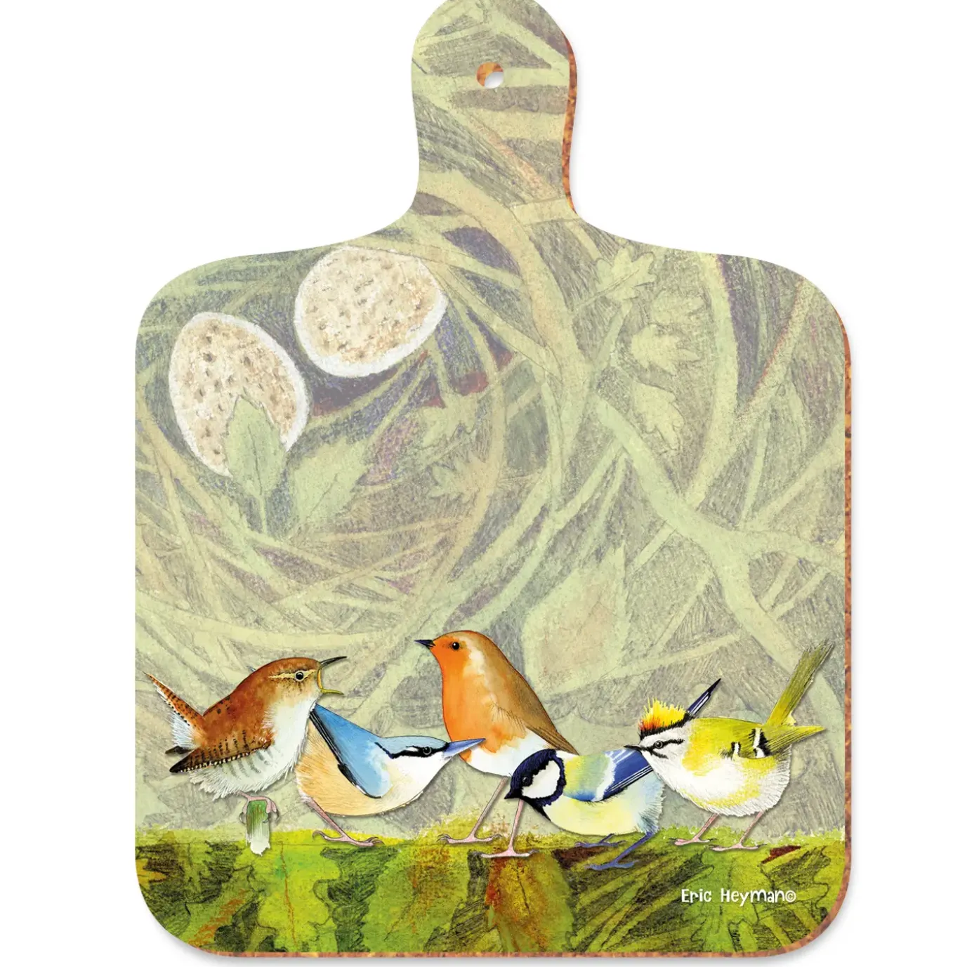 British Birds Mini Chopping Board