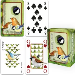 British Birds Playing Cards