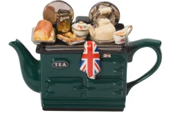British Roast Dinner Large Aga Teapot - Green