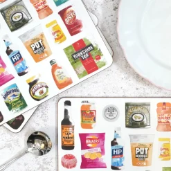 British Store Cupboard Placemat by Corinne Alexander