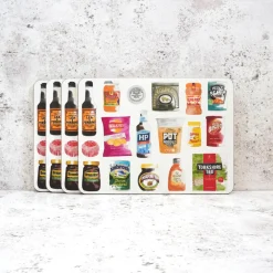 British Store Cupboard Placemat by Corinne Alexander