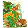 Brown Rabbit Hanging Fandangle Card