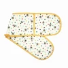 Bumblebee & small Polka Dot Double Oven Glove