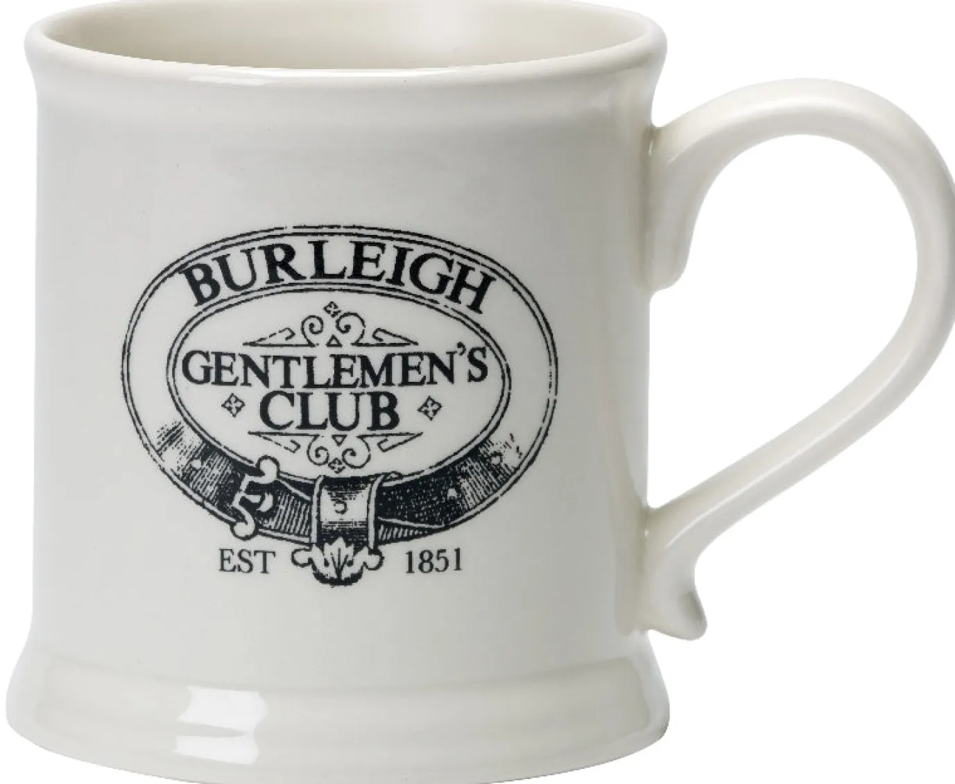 Burleigh Old Fashioned Mustache Mug