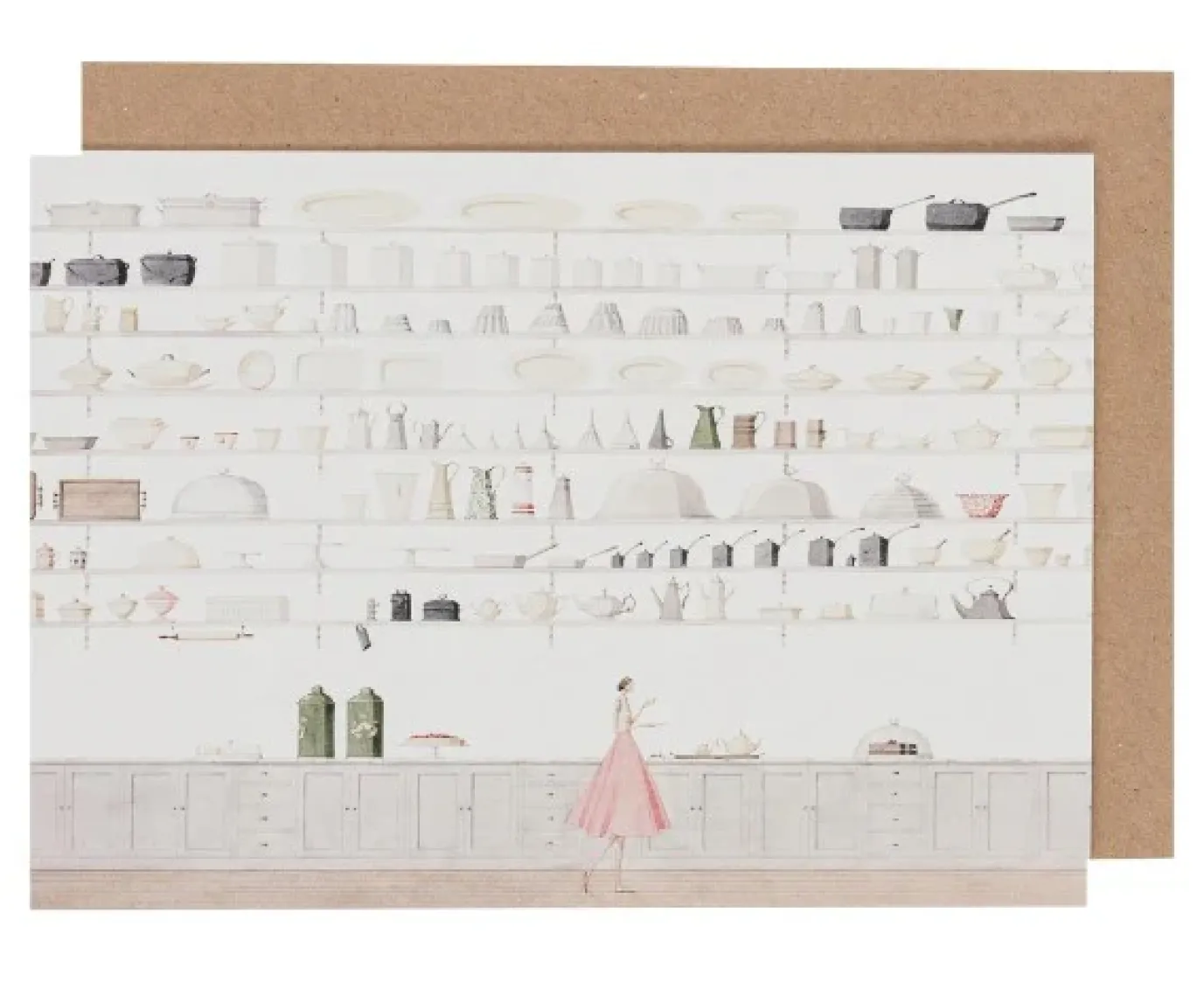 Butler's Pantry Greeting Card