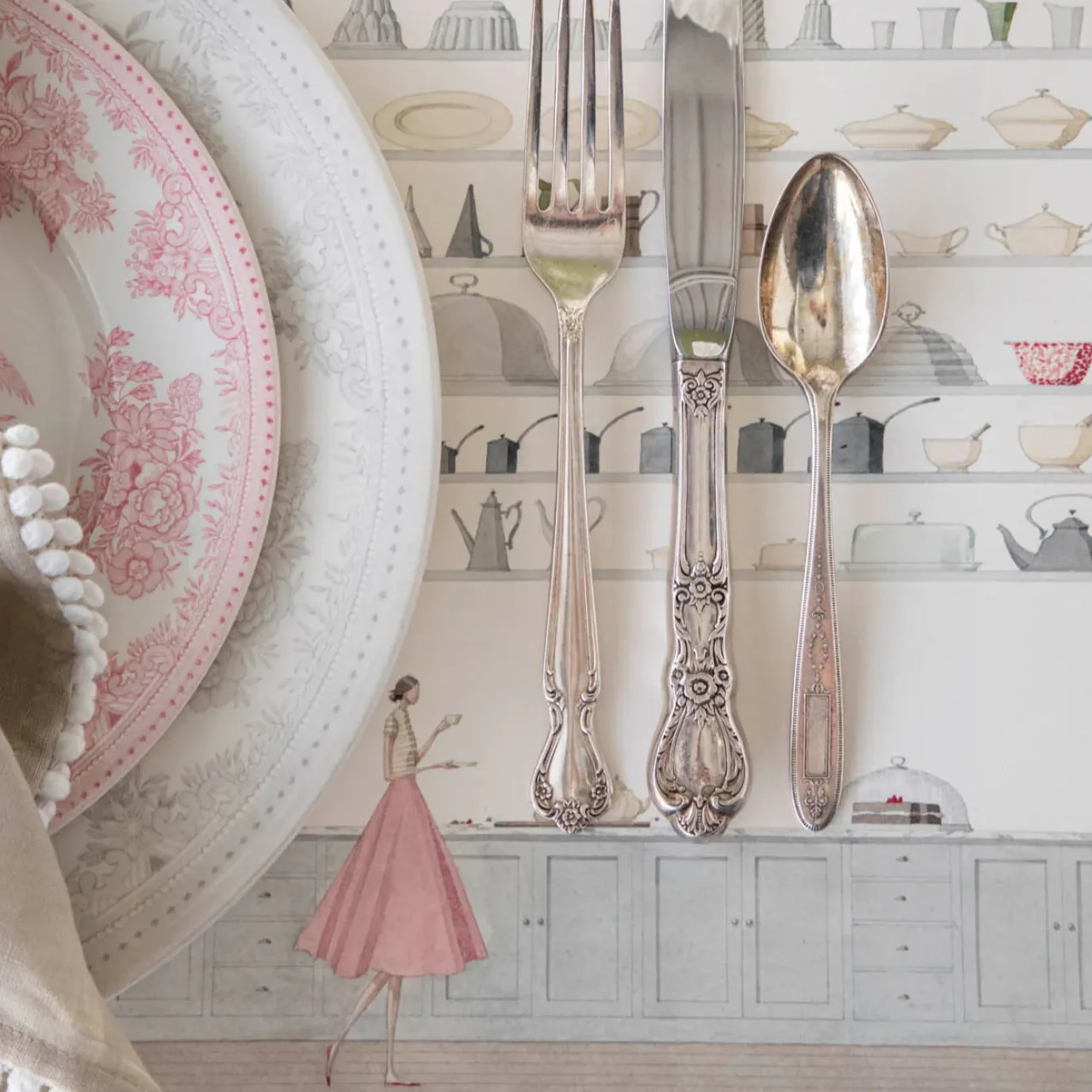 Butler's Pantry Pad of 18 Paper Placemats