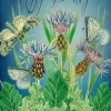 Butterfly Garden Birthday Greetings Card