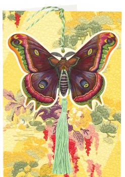 Butterfly Hanging Fandangle Card with Tassel