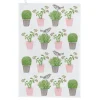 Cactus & Bird Tea Towel