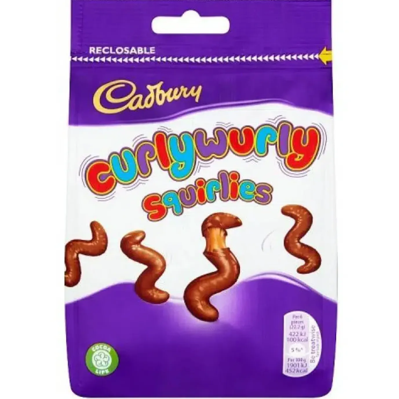 Cadbury Curly Wurly Squirlies