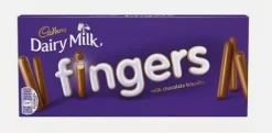 Cadbury Milk Chocolate Fingers 114 g