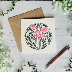 Calla Lilies Greeting Card