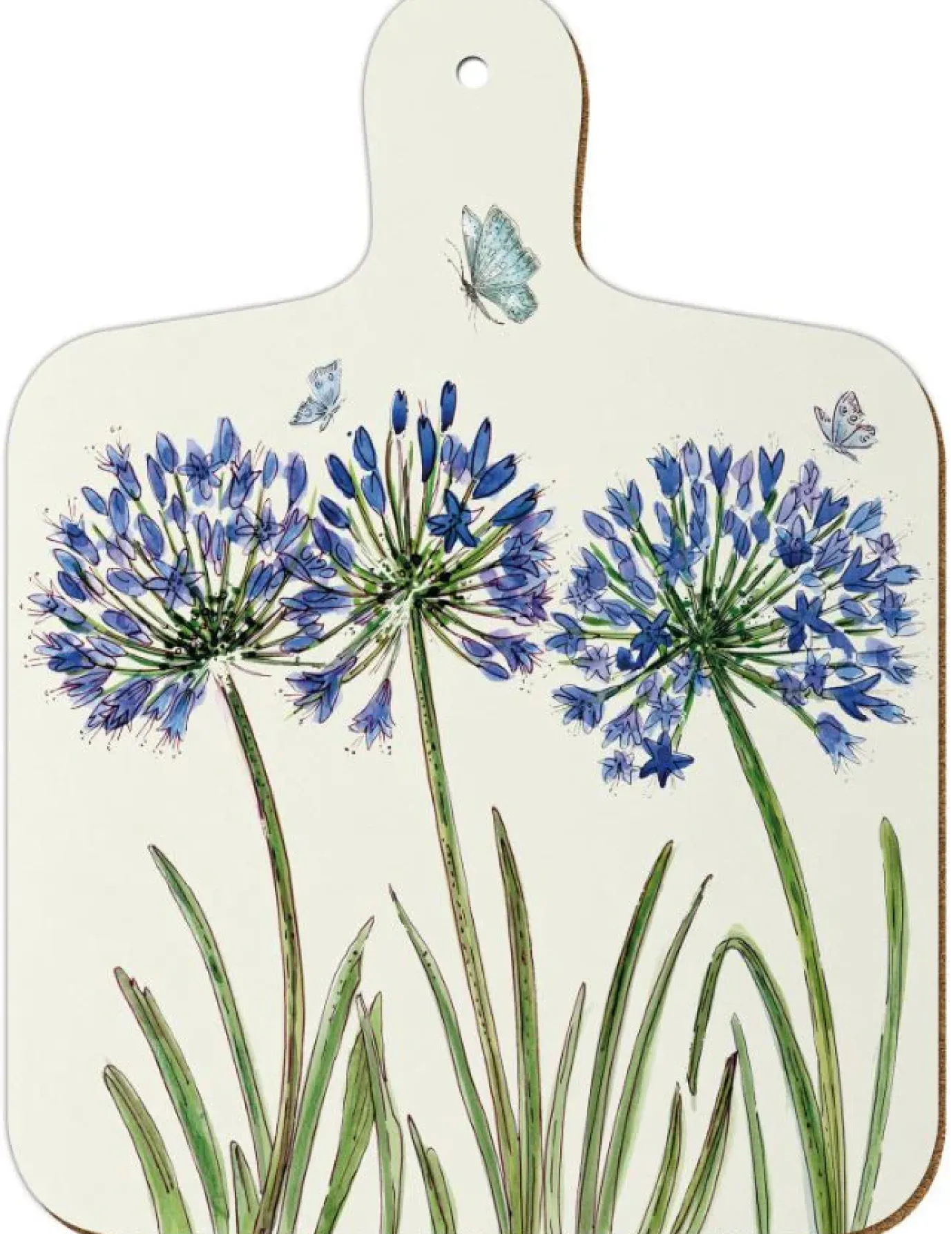 Caroline Cleave Agapanthus Mini Chopping Board