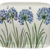 Caroline Cleave Agapanthus Melamine Scatter Tray