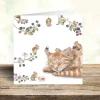 Cat & Mice Art Card