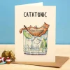 Catatonic Greetings Card