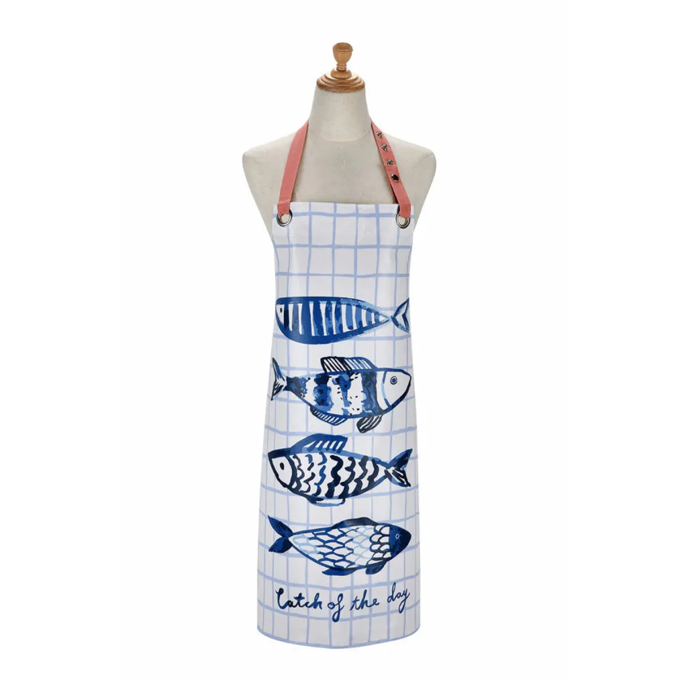 Catch of the Day Oil Cloth Apron