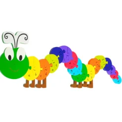 Caterpillar Alphabet Wooden Puzzle