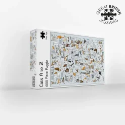 Cats A-Z 1000 Piece Jigsaw Puzzle