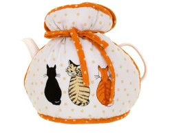 Cats in Waiting Muff Tea Cosy