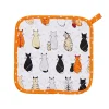 Cats In Waiting Pot Mat