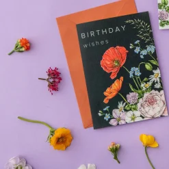 Champ de Fleur - Birthday Wishes Card