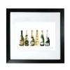 Champagne Framed Print by Corinne Alexander