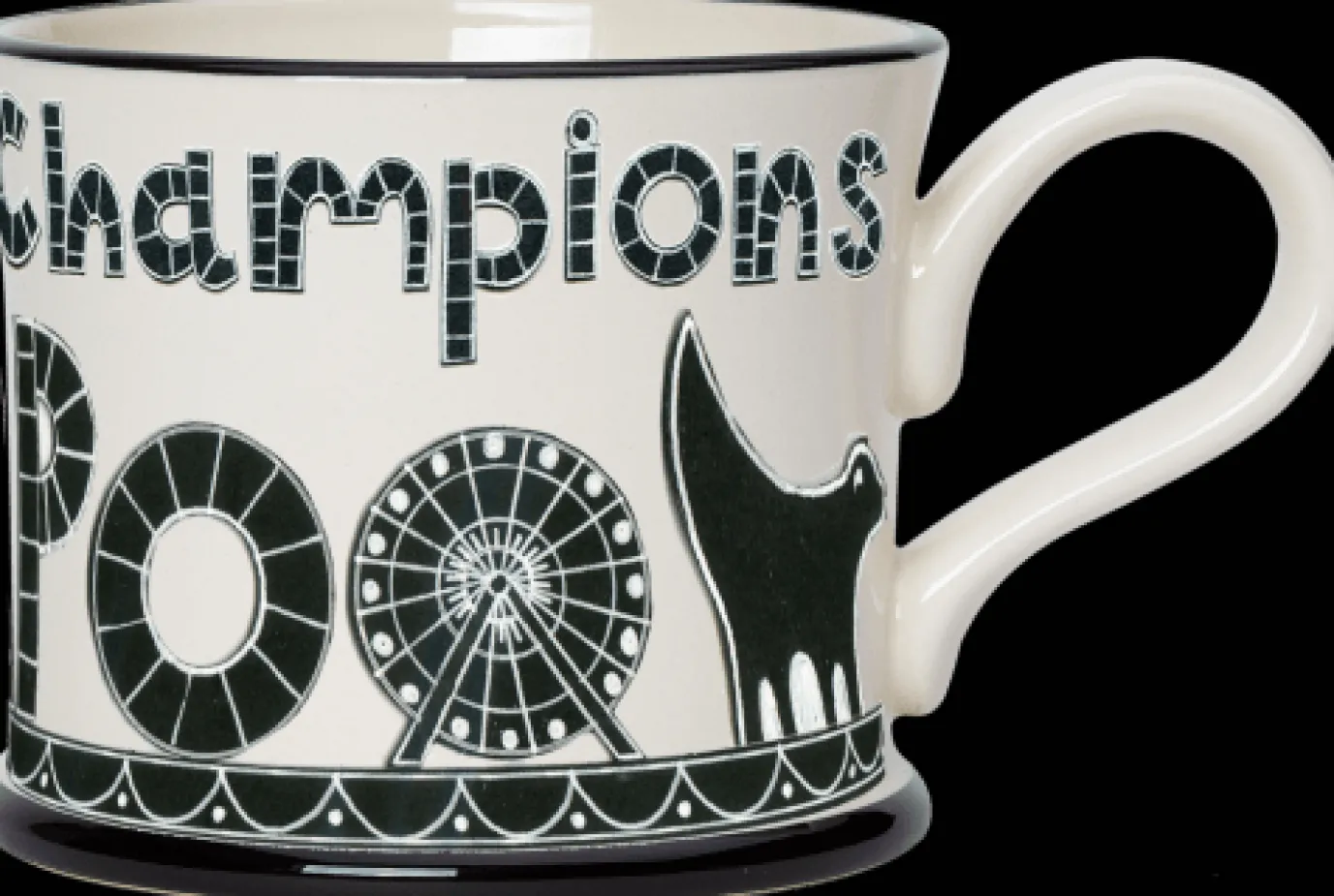 Champions - Liverpool Mug by Moorland Pottery