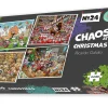 Chaos at Christmas 4 x 500 Piece Jigsaw Puzzles