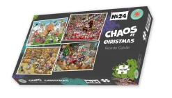 Chaos at Christmas 4 x 500 Piece Jigsaw Puzzles