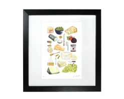 Cheese Board Print by Corinne Alexander