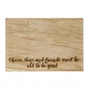 Cheese, Wine and Friends Oak Serving Board 12in