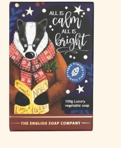 Christmas Badger Mini Soap - 100g